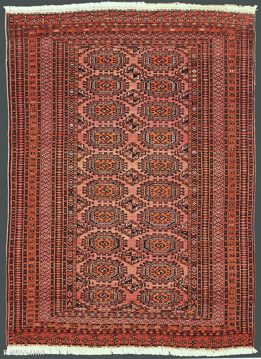 Tapis Turkmène Antique Boukhara Antique n°:51450493